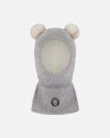 Deux Par Deux Gender Inclusive Knit Balaclava In Gray