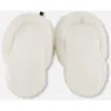 Deux Par Deux Kids'  Gender Inclusive Slippers In White