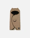Deux Par Deux Gender Inclusive Snugly Wrap Designed For Car Seat And Stroller In Brown