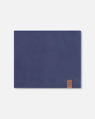 Deux Par Deux Kids'  Gender Inclusive Stretch Jersey Neck Tube In Blue