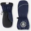Deux Par Deux Kids'  Gender Inclusive Winter Mittens Play In Black