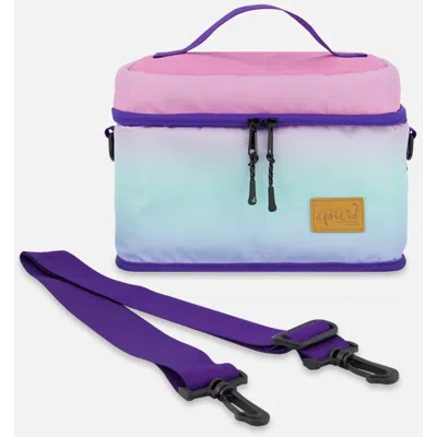 Deux Par Deux Kids'  Girl Lunch Box In Purple