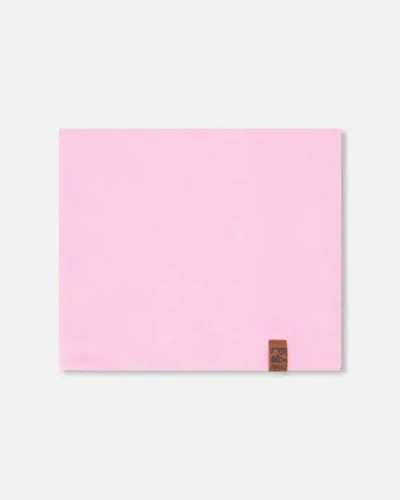 Deux Par Deux Babies'  Girl Stretch Jersey Neck Tube In Purple