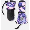 Deux Par Deux Kids'  Girl Winter Mittens Teknik In Blue