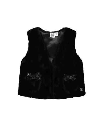DEUX PAR DEUX DEUX PAR DEUX GIRLS' FAUX FUR VEST - LITTLE KID
