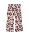 Deux Par Deux French Terry Wide Leg Sweatpants In Multi