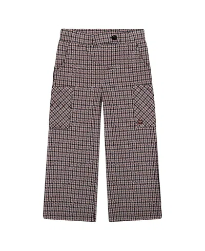 DEUX PAR DEUX DEUX PAR DEUX GIRLS' JACQUARD KNIT FLARE PANTS - LITTLE KID
