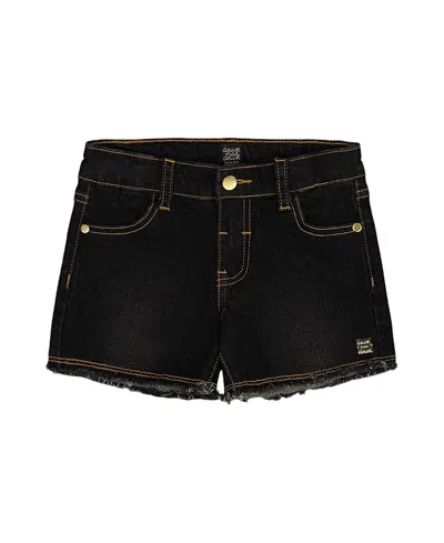 DEUX PAR DEUX DEUX PAR DEUX GIRLS' JEAN SHORT WITH EMBROIDERY - BIG KID