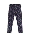 Deux Par Deux Girls' Jersey Leggings - Baby In Multi