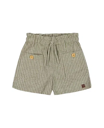 DEUX PAR DEUX DEUX PAR DEUX GIRLS' LINEN SHORT WITH POCKETS - BIG KID