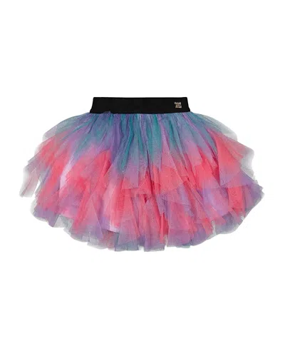 Deux Par Deux Girls' Multi Layer Mesh Skirt - Little Kid