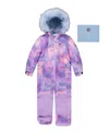 Deux Par Deux Girls' One-piece Geo Play Snowsuit - Little Kid In Blue