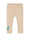 Deux Par Deux Girls' Organic Cotton Legging - Baby