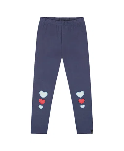 DEUX PAR DEUX DEUX PAR DEUX GIRLS' ORGANIC COTTON LEGGINGS - LITTLE KID