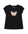 Deux Par Deux In Black And Pink Butterfly