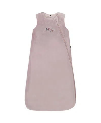 Deux Par Deux Girls' Plush Sleep Sack - Baby In Pink