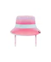 Deux Par Deux Girls' Printed Beach Sun Hat - Little Kid In Pink