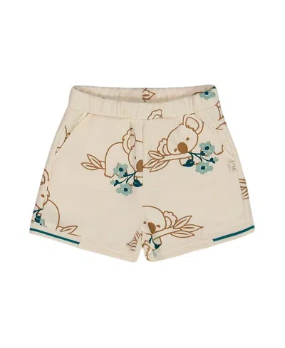 DEUX PAR DEUX DEUX PAR DEUX GIRLS' PRINTED FRENCH TERRY SHORT- LITTLE KID