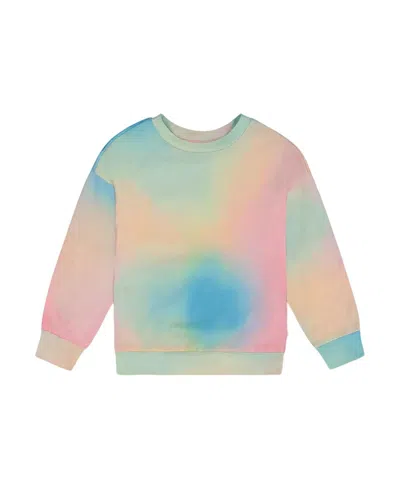 DEUX PAR DEUX DEUX PAR DEUX GIRLS' PRINTED LONG SLEEVE TOP - LITTLE KID
