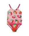 Deux Par Deux Girls' Printed One-piece Swimsuit - Little Kid