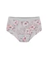 Deux Par Deux Girls' Printed Organic Cotton Short Panty - Little Kid, Big Kid