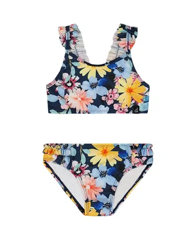 Deux Par Deux Girls' Printed Two-piece Swimsuit - Little Kid