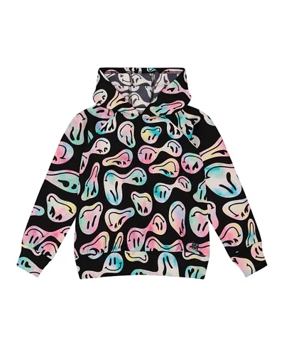 DEUX PAR DEUX DEUX PAR DEUX GIRLS' PULLOVER FLEECE HOODIE - BIG KID