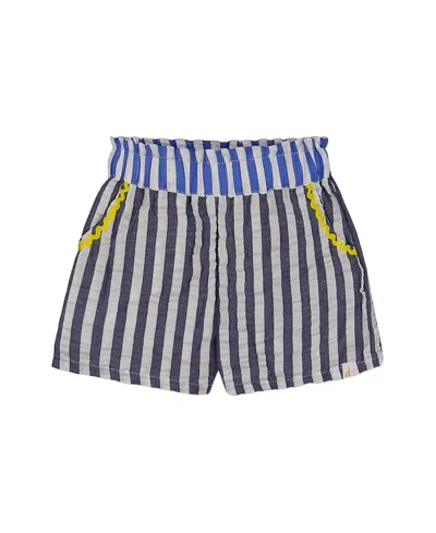 DEUX PAR DEUX DEUX PAR DEUX GIRLS' SEERSUCKER SHORT - LITTLE KID