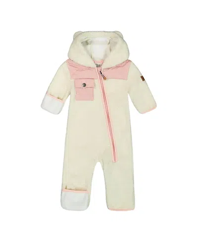 DEUX PAR DEUX DEUX PAR DEUX GIRLS' SHERPA MID-SEASON OUTERWEAR ONE-PIECE - BABY
