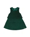 Deux Par Deux Girls' Sleeveless Dress With Eyelet Collar - Little Kid In Amazon