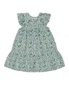 Deux Par Deux Girls' Printed Organic Cotton Dress - Big Kid