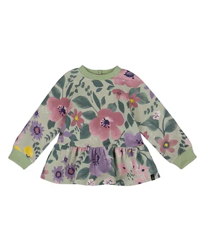 DEUX PAR DEUX DEUX PAR DEUX GIRLS' STRETCH FLEECE SWEATSHIRT - LITTLE KID, BIG KID