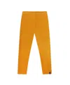 Deux Par Deux Super Soft Ribbed Leggings In Yellow