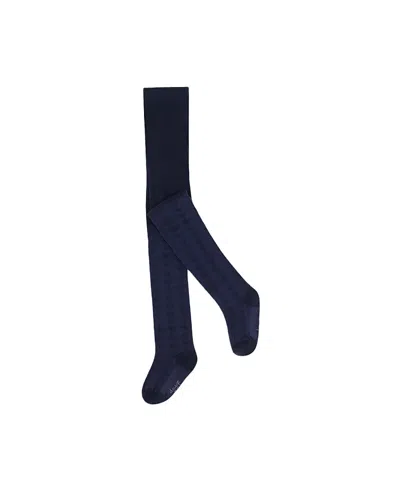 DEUX PAR DEUX DEUX PAR DEUX UNISEX TONAL JACQUARD TIGHTS OFF WHITE