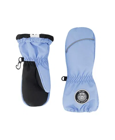 Deux Par Deux Girls' Winter Mittens Play - Baby, Little Kid, Big Kid In Blue