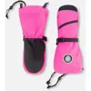 Deux Par Deux Kids'  Girls Winter Mittens Teknik In Pink