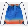Deux Par Deux Gradient Lightweight Durable Spacious Drawstring Bag In Multi