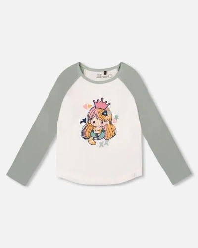 DEUX PAR DEUX DEUX PAR DEUX JERSEY RAGLAN SLEEVE TEE