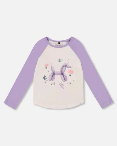 DEUX PAR DEUX DEUX PAR DEUX JERSEY RAGLAN SLEEVE TEE