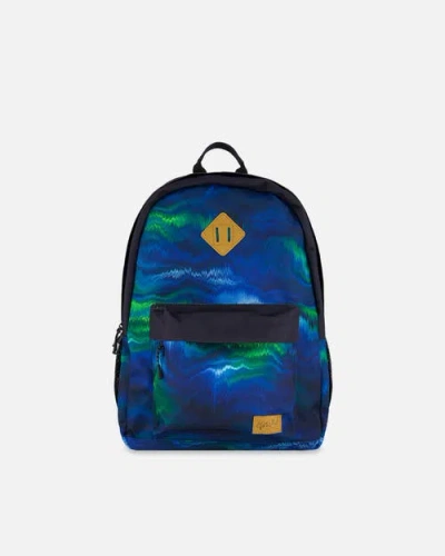 Deux Par Deux Kids Backpack In Multi