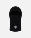 Deux Par Deux Kids Gender Inclusive Polar Fleece Balaclava In Black