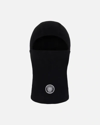 Deux Par Deux Kids Gender Inclusive Polar Fleece Balaclava In Black
