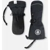 Deux Par Deux Kids Gender Inclusive Winter Mittens Teknik In Black