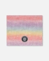 Deux Par Deux Lined Knit Neckwarmer Multicolor In Multi