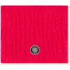 Deux Par Deux Kids'  Lined Winter Neckwarmer In Red