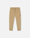 Deux Par Deux Little Boy's Jogger Sweatpants Beige In Beige