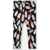 DEUX PAR DEUX DEUX PAR DEUX LITTLE GIRL'S PRINTED CAPRI LEGGINGS ICE LOLLIPOPS