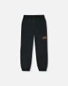 Deux Par Deux Little Kids Unisex Splash Pants Black