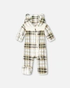Deux Par Deux Mid-season Plush One Piece Outerwear In Multi