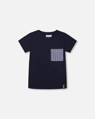 Deux Par Deux Kids'  In Navy Blue